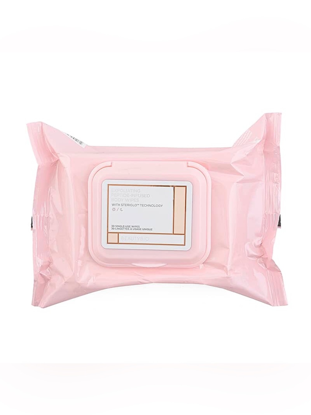 BEAUTY BIO Exfoliating Peptide Infused Body Wipes. 30 Single  Wipes.